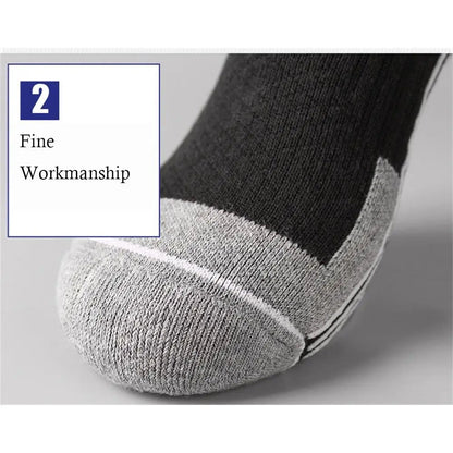 Warm Breathable Skiing Socks for Cold Weather