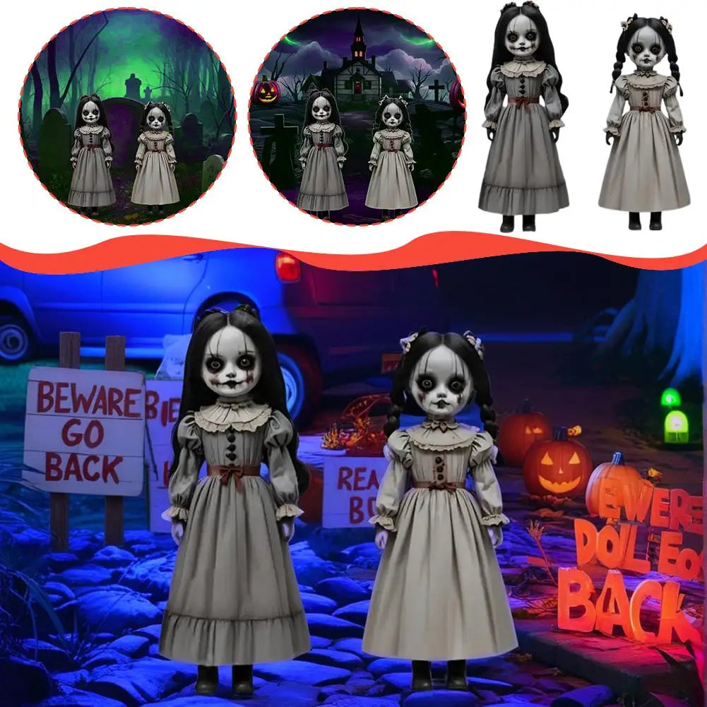 Spooky Doll Halloween Outdoor Decoration