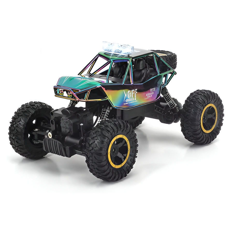 Off-Road Electric RC Monster Truck with Water Spray and Radio Controller