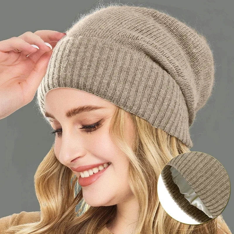 Soft Luxe Cable Knit Winter Hat