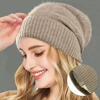 Soft Luxe Cable Knit Winter Hat
