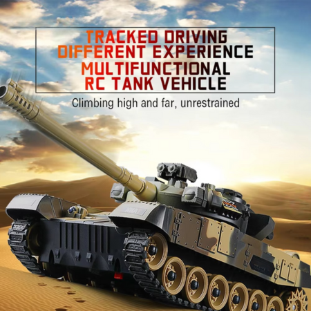 Big Remote Control Battle Tank Toy for Boys