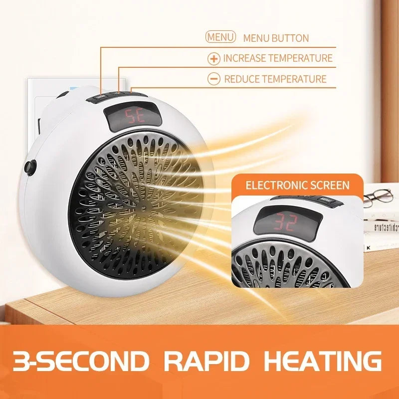 Compact Energy Efficient Room Heater