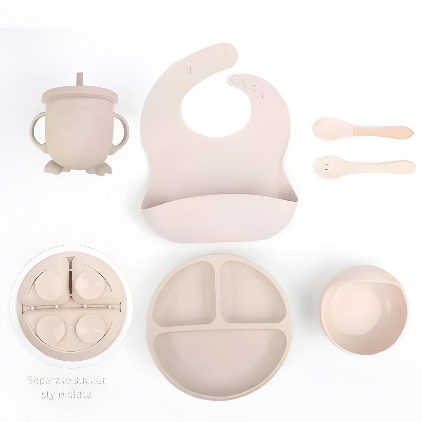 Easy Clean Baby Food Set for Self Feeding
