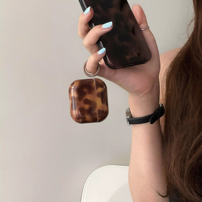 Animal Print Hard Shell AirPods Case