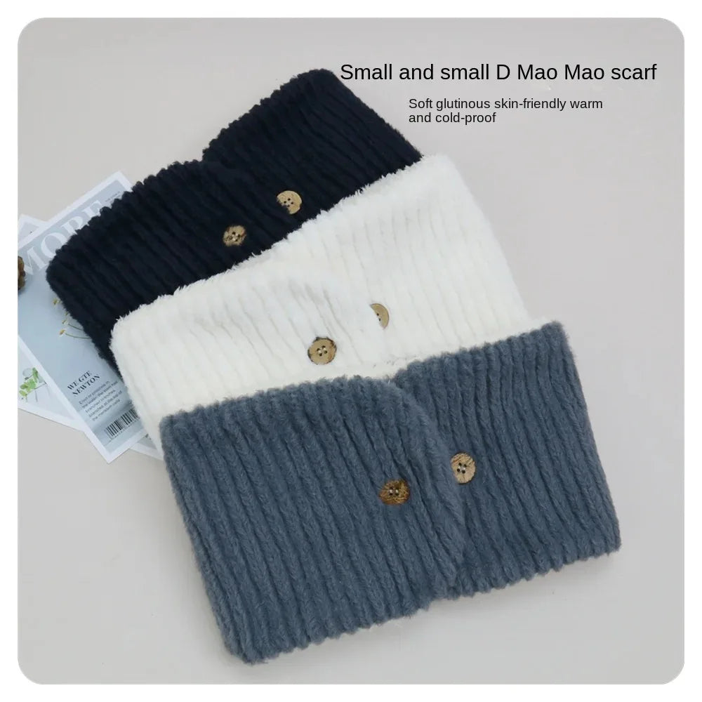 Soft Cable Knit Neck warmer