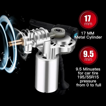Portable 120W Car Tire Inflator Pump