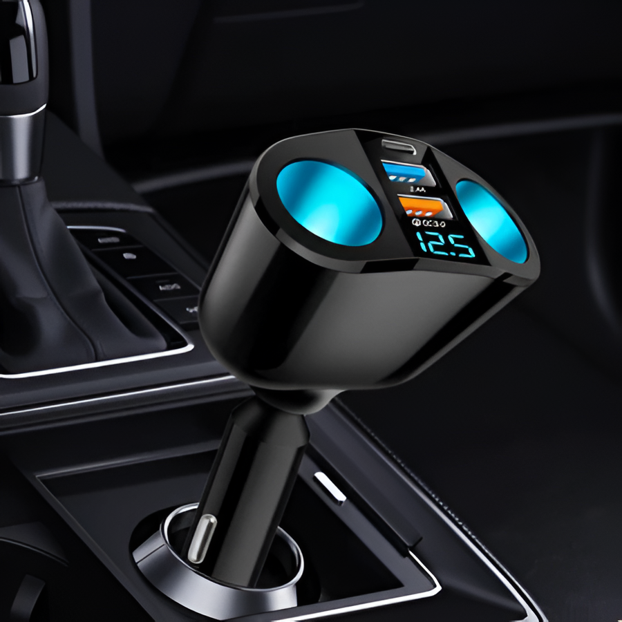 Fast Dual USB Car Charger 12V 24V Adapter