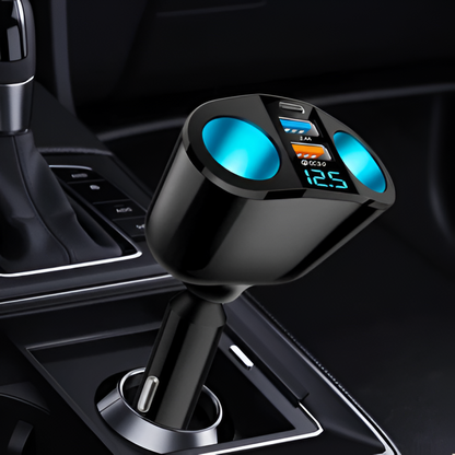 Fast Dual USB Car Charger 12V 24V Adapter