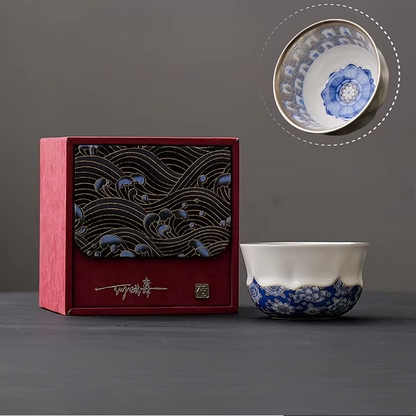 Luxurious Gold Buddha Ceramic Teapot