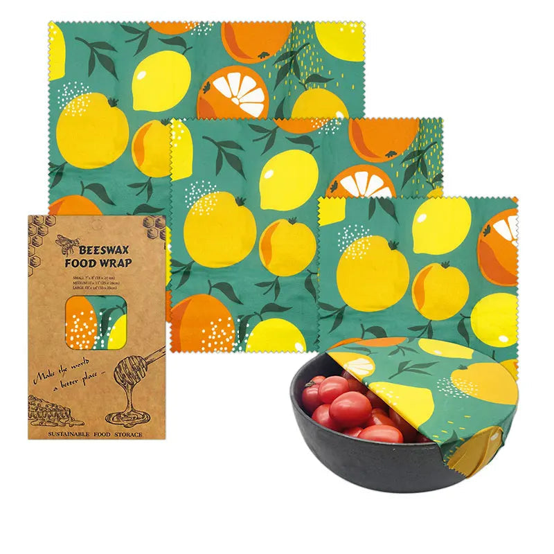 Eco Friendly Reusable Food Storage Wrap Set