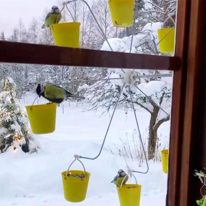 Colorful Yard Bird Feeder Strong & Long Lasting