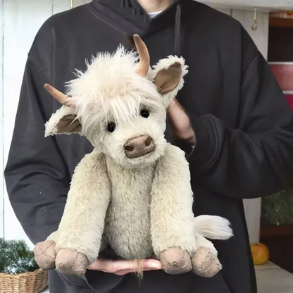 Authentic Farm Friendly Cow Soft Toy