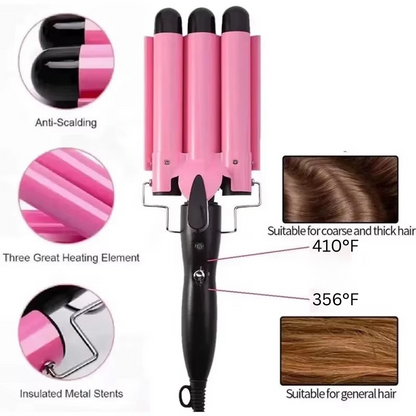 Easy Curl 3 Barrel Hair Styler