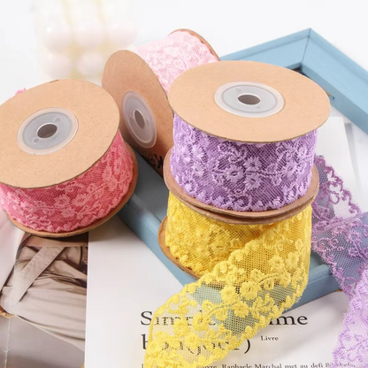 Colorful 1.5 Inch Satin Ribbon for Hair Accessories