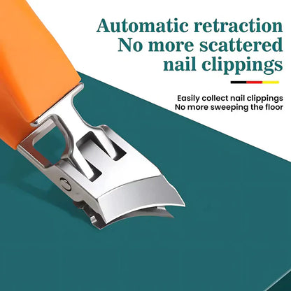 Easy Grip Nail Cutter with Splash Proof Tip