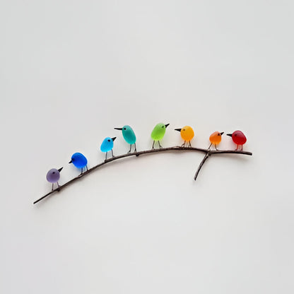 Beachy Bird Figurine Ocean Inspired Decor - Hehif