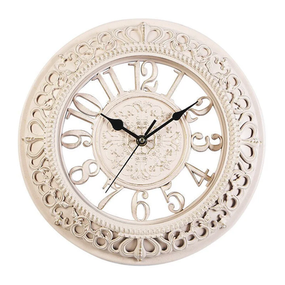 Classic Vintage Round Clock - Hehif