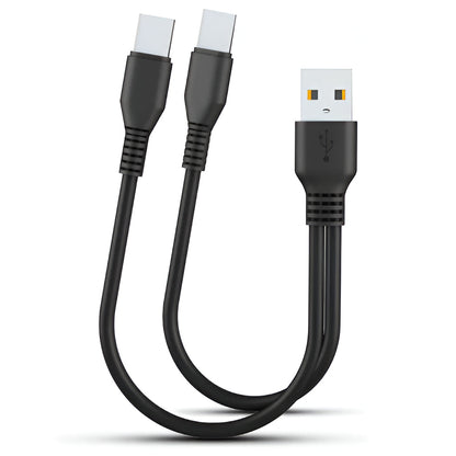 Dual USB Fast Charging Cable Adapter