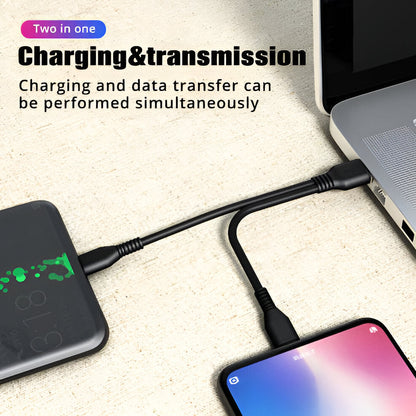Dual USB Fast Charging Cable Adapter