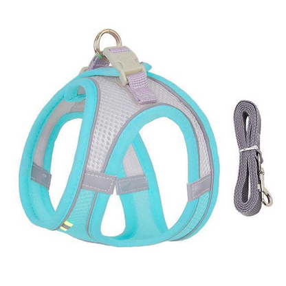 Comfortable Pet Harness and Leash Set for Small Pets