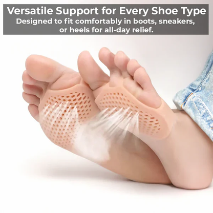 Soft Gel Arch Support Insoles for Foot Pain Relief