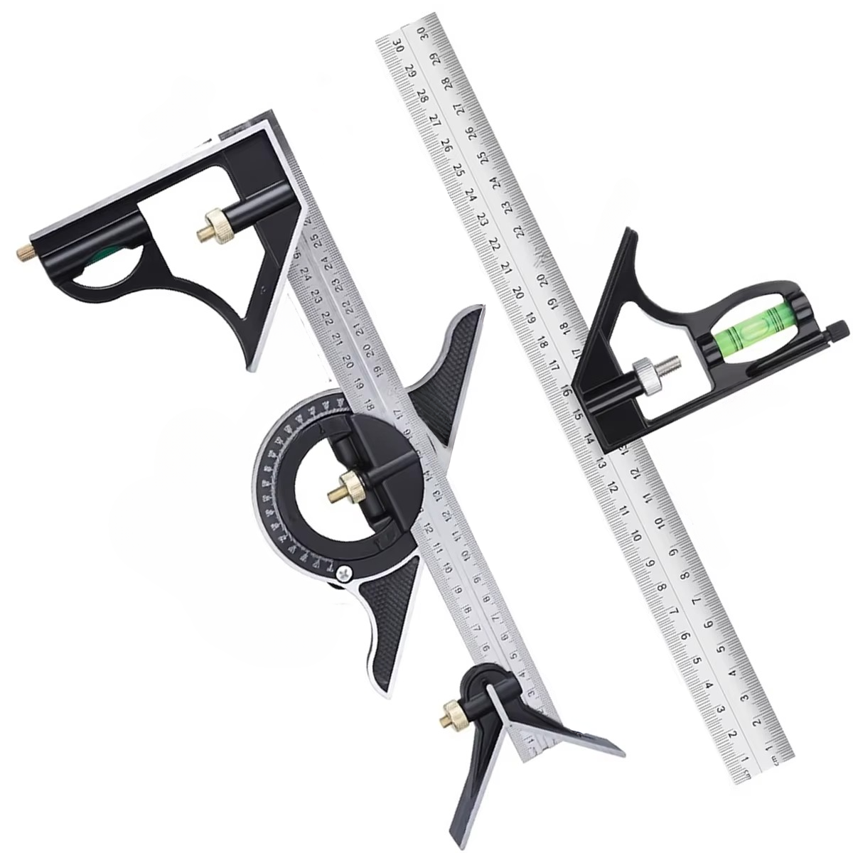 Accurate 12-Inch Metal Angle Measure Tool