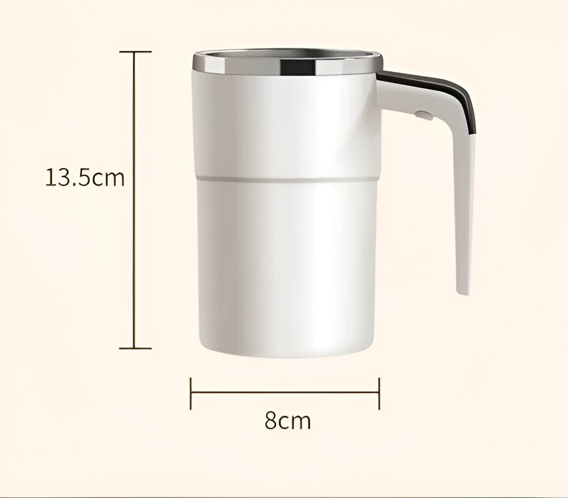 Electric Travel Coffee Mug with Auto Stirrer