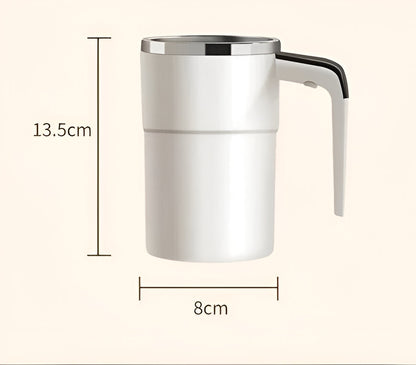 Electric Travel Coffee Mug with Auto Stirrer