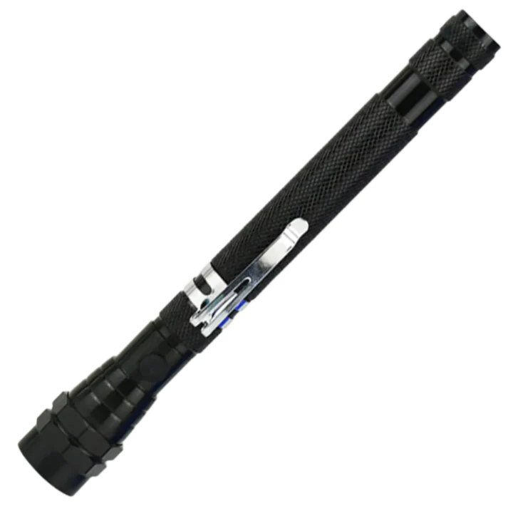 Compact Zoom Magnetic LED Torch - Hehif