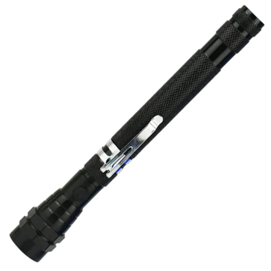 Compact Zoom Magnetic LED Torch - Hehif
