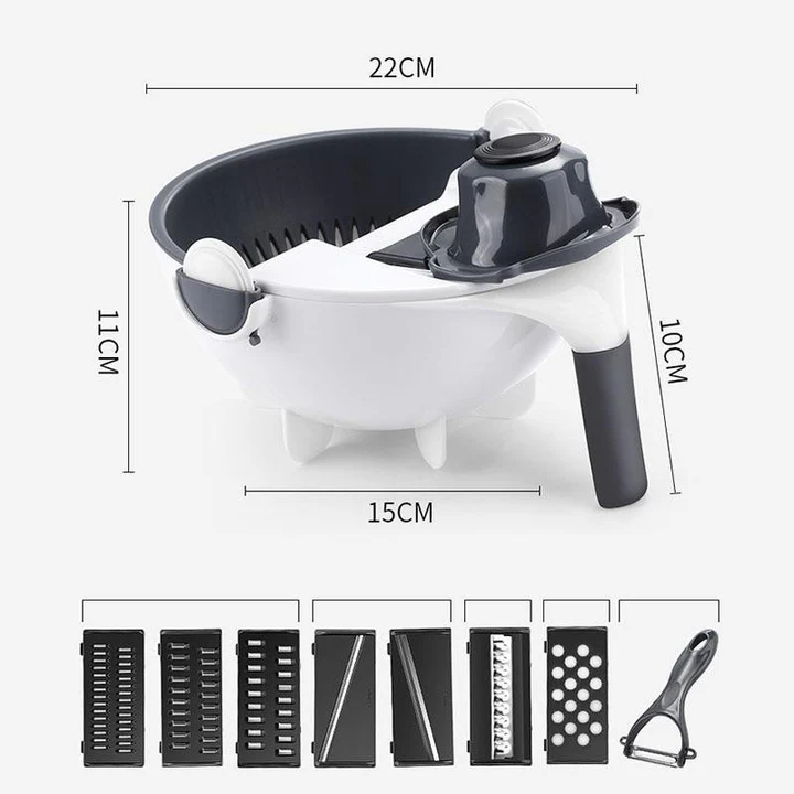Multi Function Kitchen Food Chopper Slicer