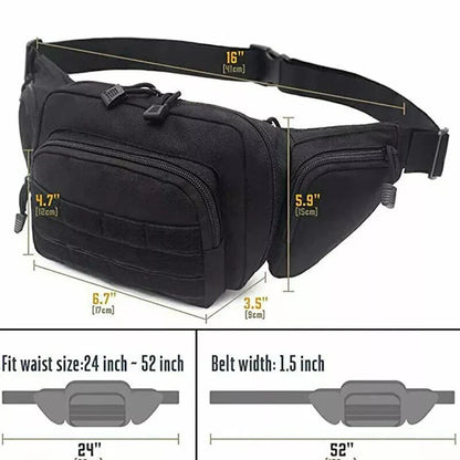 Discreet Waist Bag - Hidden Gun Fanny Pack Holster