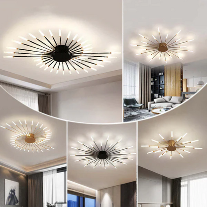 Sleek Ceiling Light Fixture for Living Room