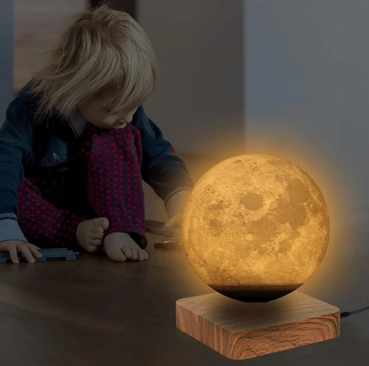 Floating Glow Moon Table Lamp - Hehif