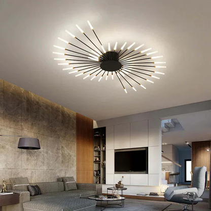 Sleek Ceiling Light Fixture for Living Room