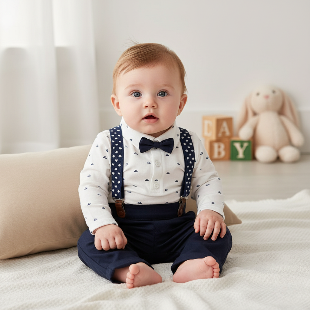 Classic Newborn Boy Clothing Set