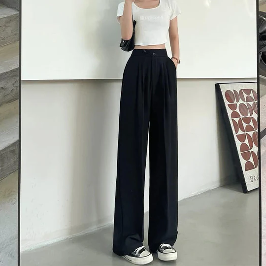 Folded Front Formal Pants