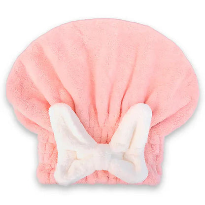 Quick Dry Microfiber Hair Turban Wrap