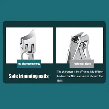 Easy Grip Nail Cutter with Splash Proof Tip