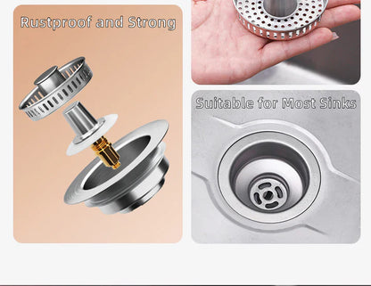 Stainless Steel Sink Basket Filter