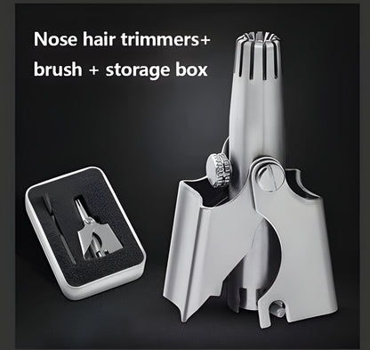 Easy Use Mens Nose Trimmer Stainless Steel Cutter
