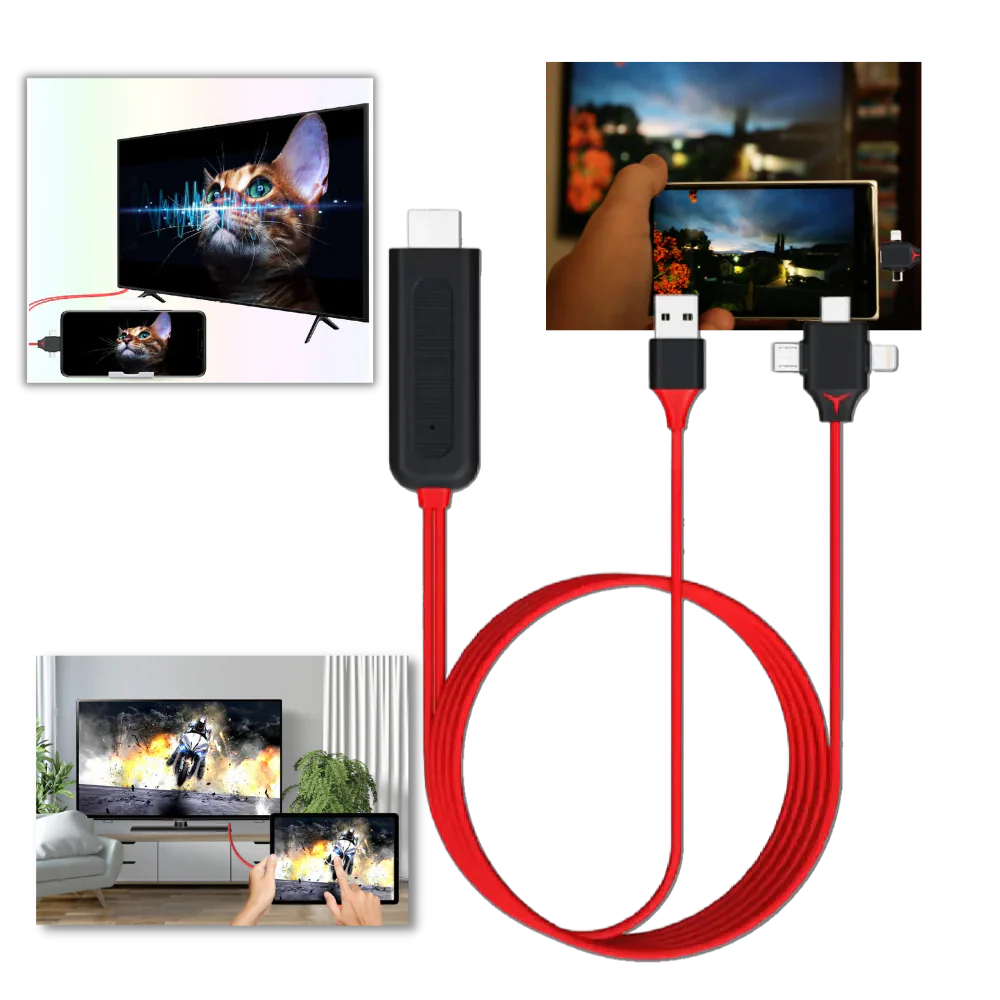 Mobile HDMI Converter Cable for Devices - Hehif