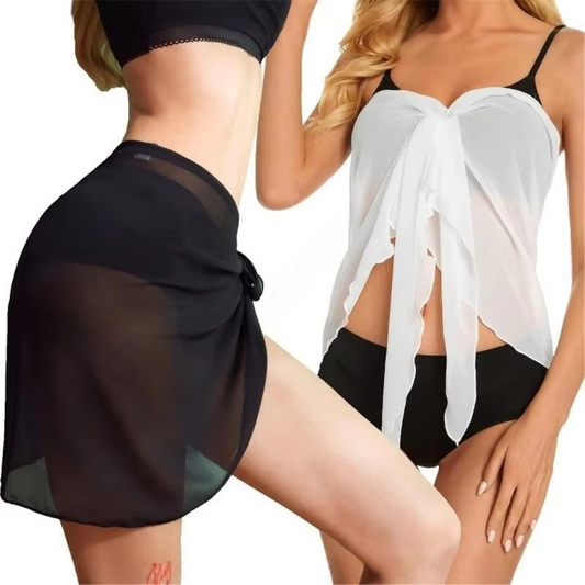 Lightweight Quick Dry Beach Skirt Cover Up Sarong - Hehif