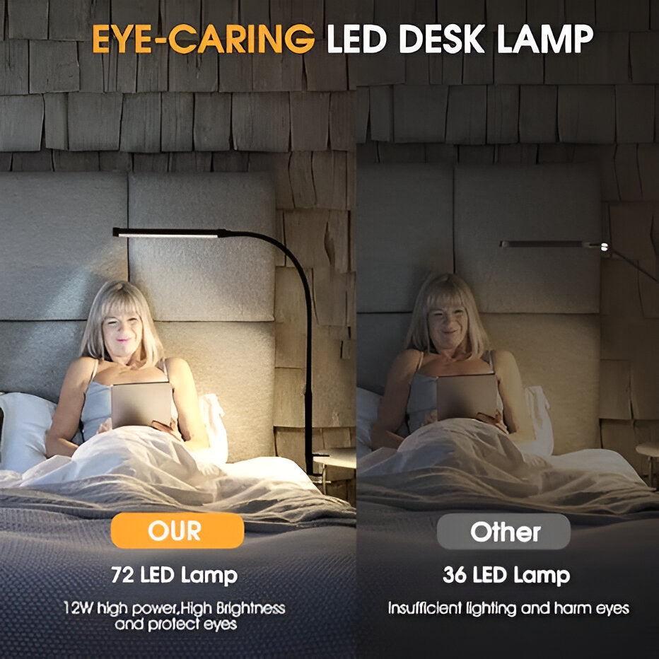 Adjustable LED Table Lamp with Flexible Arm