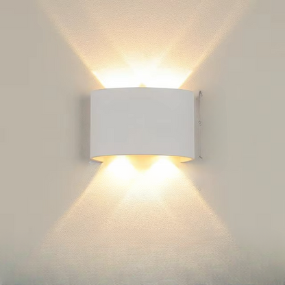 Contemporary LED Wall Light - Adjustable Indoor Sconce