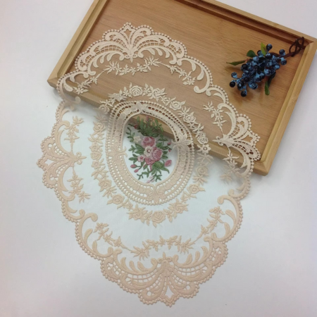 Beautiful Floral Round Tablecloth with Napkins and Coasters