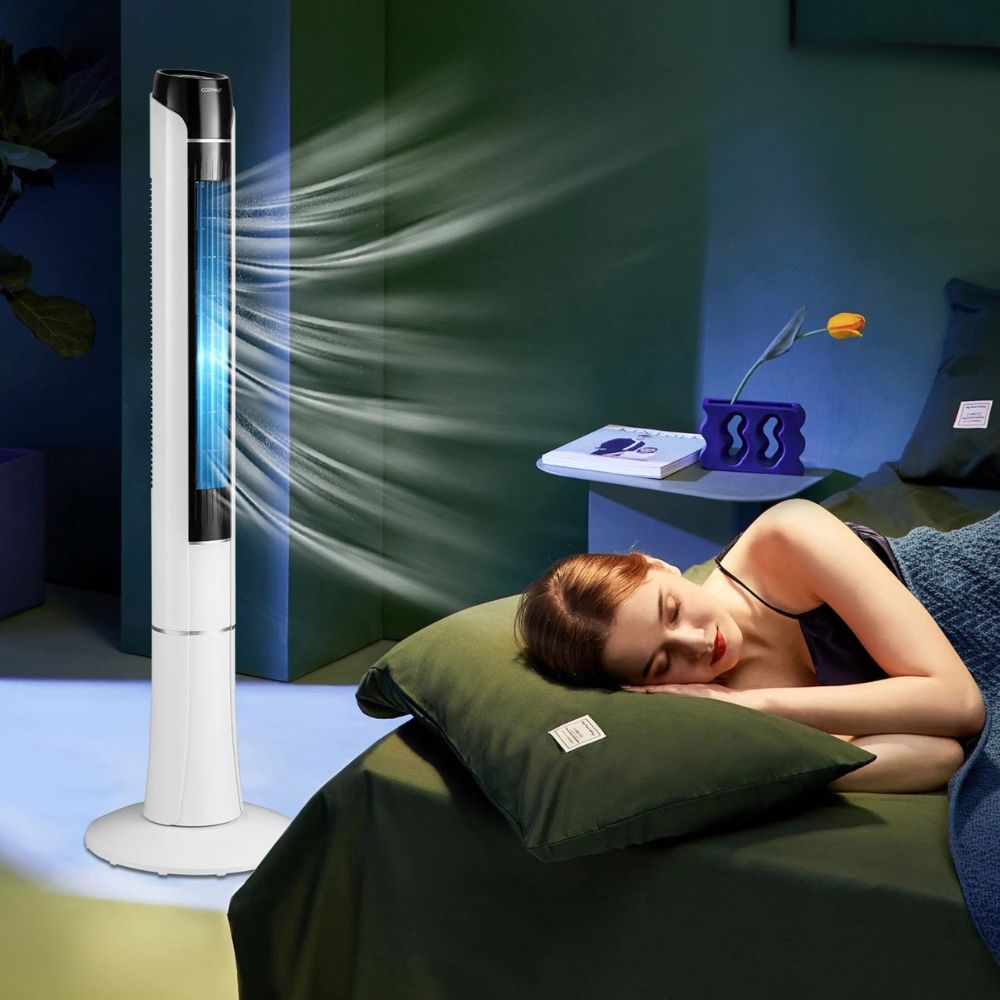 Quiet Slim Tower Fan with Remote Control