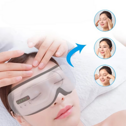 Relaxing Eye Mask with Heat, Vibration, and Music