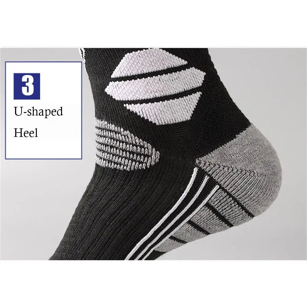 Warm Breathable Skiing Socks for Cold Weather